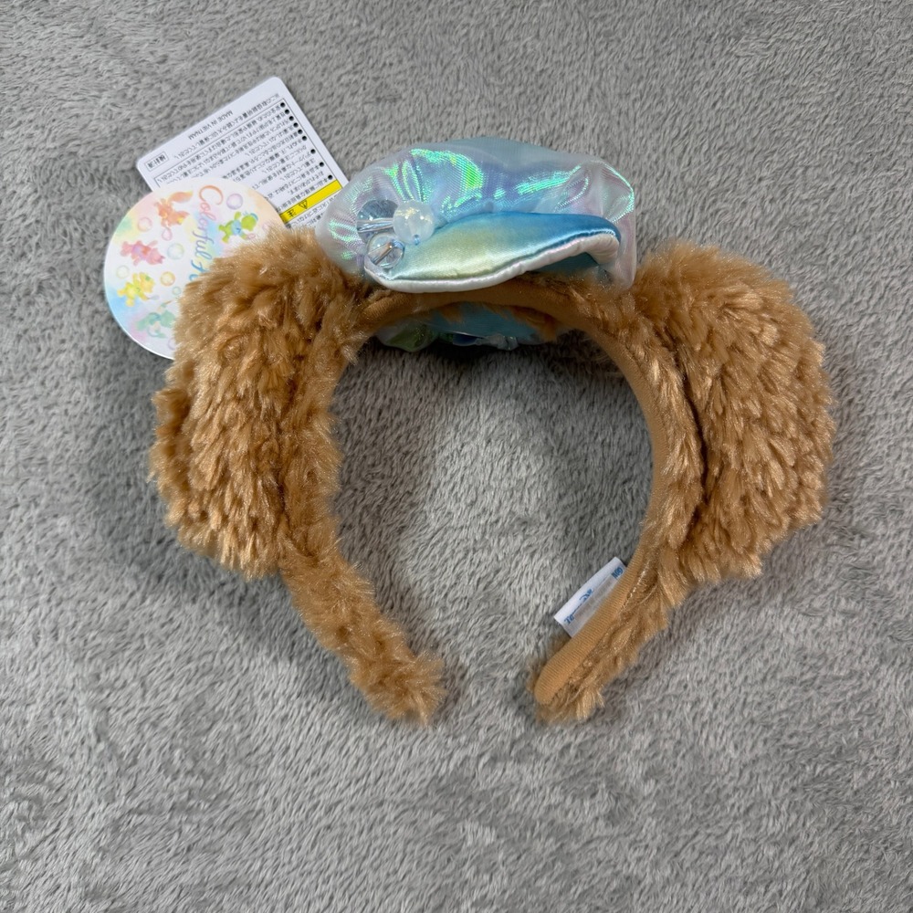 Disney Duffy the Disney Bear Headband Women One Size Brown Iridescent Hat Theme